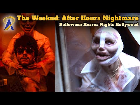 The Weeknd: After Hours Nightmare Haunted House at Halloween Horror Nights Hollywood 2022