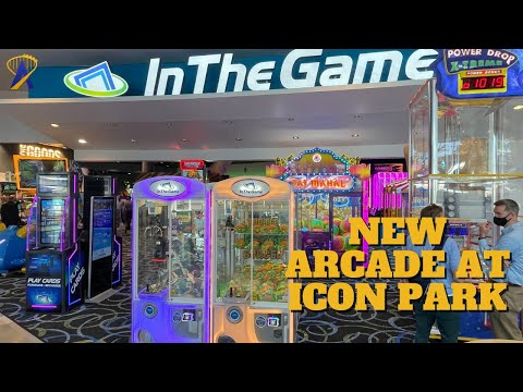 In The Game Arcade Opens at Icon Park Orlando