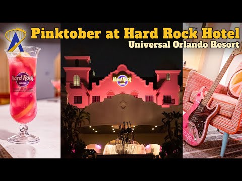 Hard Rock Hotel Pinktober Activations at the Universal Orlando Resort