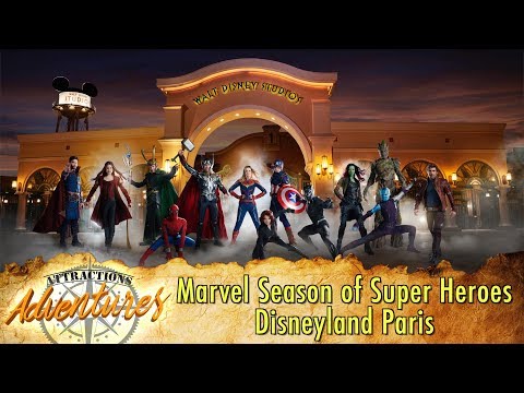 Marvel Season of Super Heroes at Disneyland Paris - Attractions Adventures