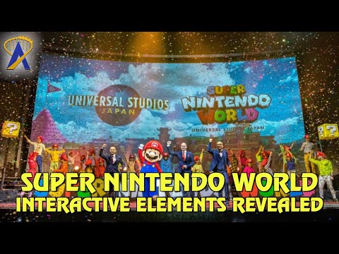 Super Nintendo World interactive elements revealed for Universal Studios Japan