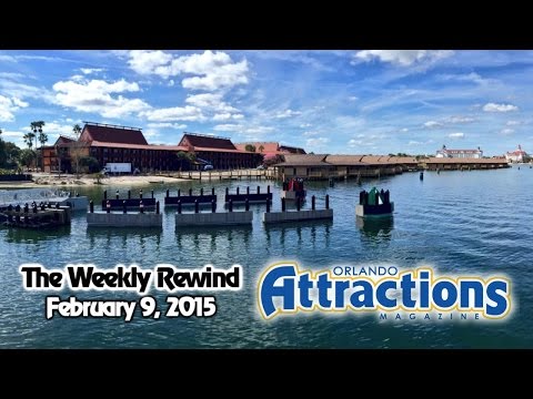 The Weekly Rewind @Attractions - Disney Springs stores, new Starbucks - Feb. 9, 2015