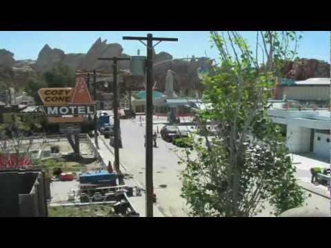 Time Lapse of Cars Land Construction at Disney California Adventure