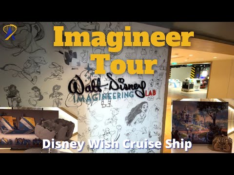 Imagineering Lab Guided Tour on the Disney Wish Cruise Ship