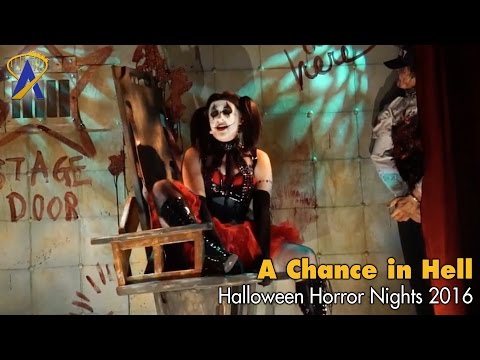 A Chance in Hell Scare Zone for Halloween Horror Nights 2016 at Universal Orlando