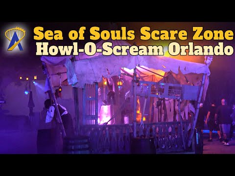 Sea of Souls Scare Zone at Howl-O-Scream Orlando
