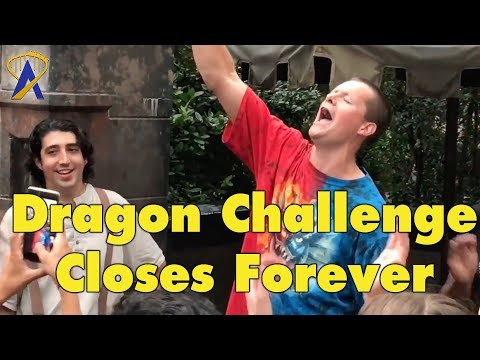 Dragon Challenge Closed in The Wizarding World of Harry Potter at Universal Orlando