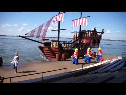 Legoland Florida Water Ski Show Preview - The Battle for Brickbeard&#039;s Bounty
