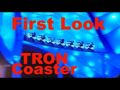 First look at TRON Lightcycle Power Run at Shanghai Disneyland
