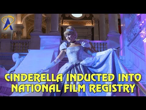 Cinderella inducted into the National Film Registry at the Library of Congress