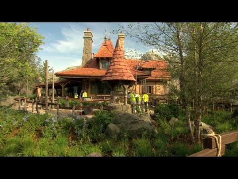 Fantasyland Update - Construction during July 2012 at the Magic Kingdom