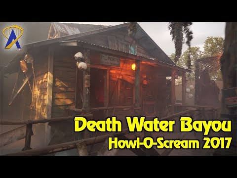 Death Water Bayou at Howl-O-Scream 2017 Busch Gardens Tampa Bay