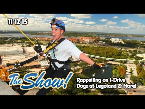 Attractions - The Show - Rappelling for a cause; Dogs at Legoland; latest news - Nov. 12, 2015