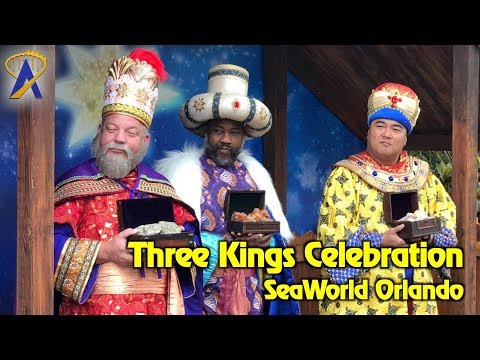 Three Kings Celebration Processional and Story at SeaWorld Orlando