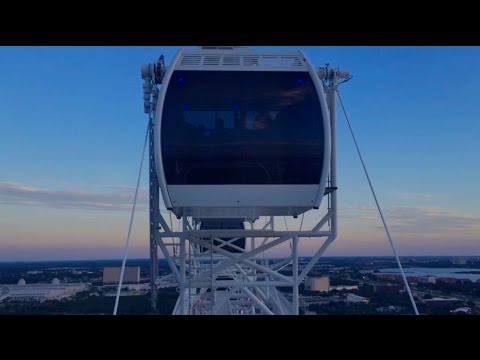 Sunset ride on The Orlando Eye at I-Drive 360 - Time-Lapse