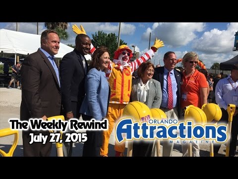 The Weekly Rewind @Attractions - new McDonald&#039;s, Sharknado 3 - July 27, 2015