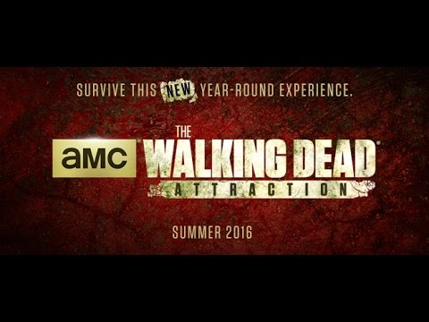 The Walking Dead Attraction Coming Summer 2016