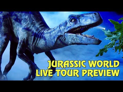 Preview of Jurassic World Live Tour