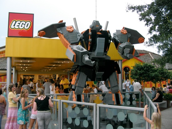 LEGO store at Downtown Disney