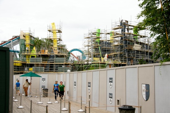 Wizarding World of Harry Potter construction update