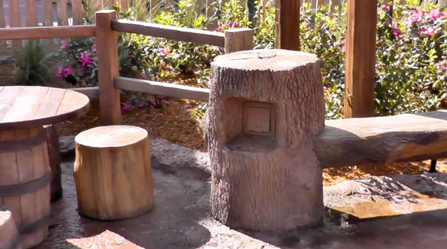 Tangled" themed rest area now open at Magic Kingdom featuring bathrooms and charging  area - Attractions Magazine