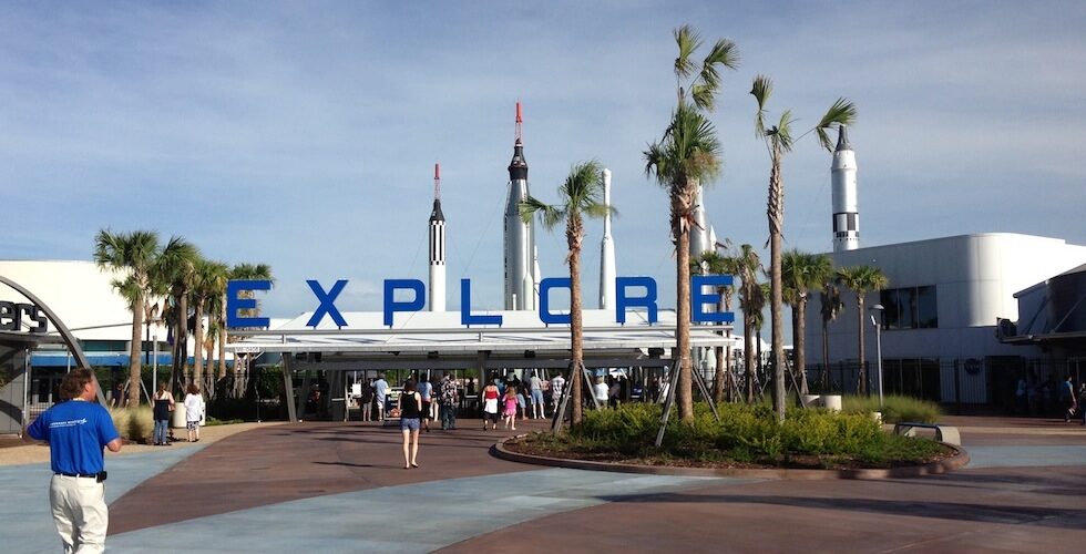kennedy space center entrance