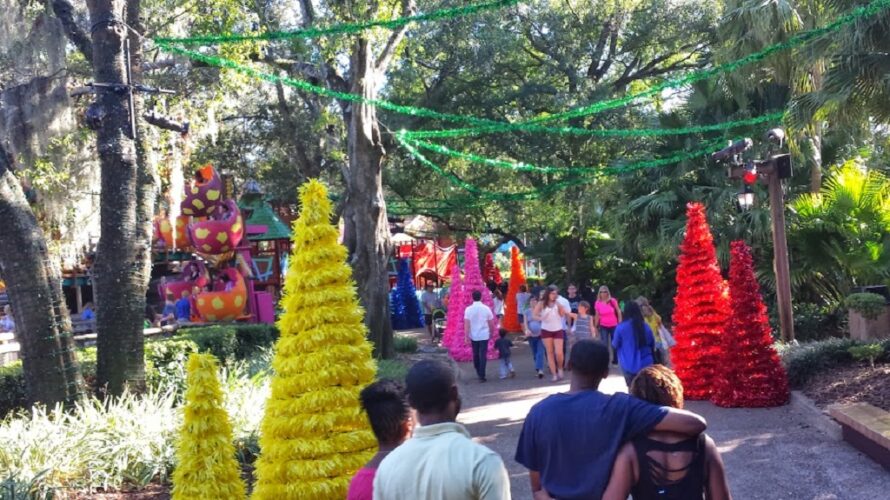 Busch Gardens christmas
