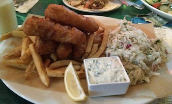 margaritaville fish and chips