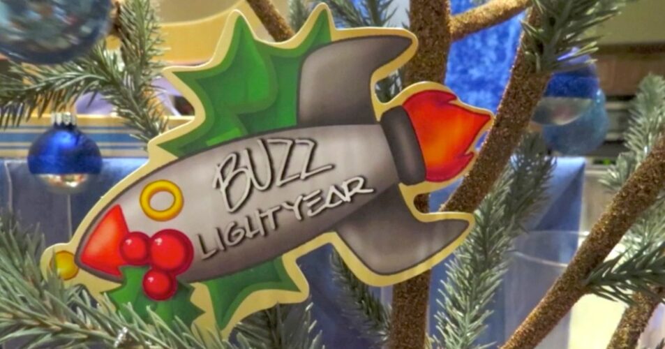 Buzz Lightyear limited time magic christmas card