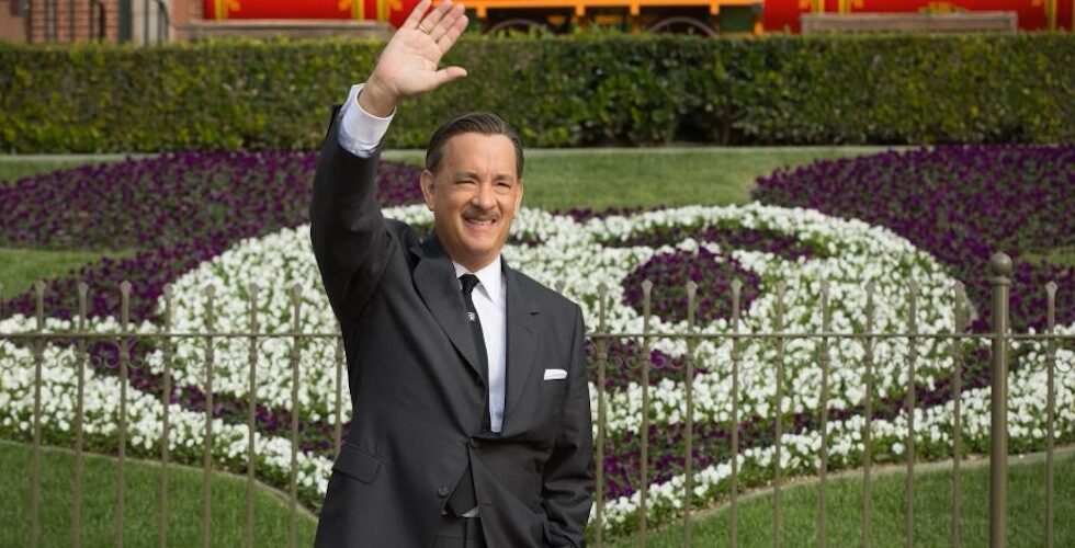 Saving Mr. Banks walt disney tom hanks at disneyland