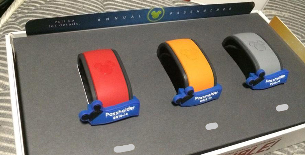 Annual passholder magicbands