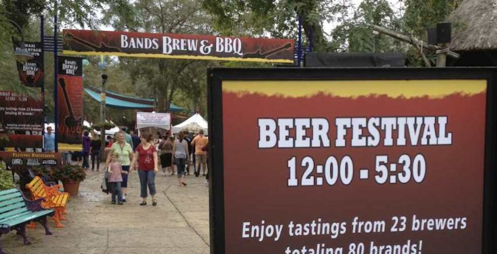 Bands Brew and BBQ at Busch Gardens