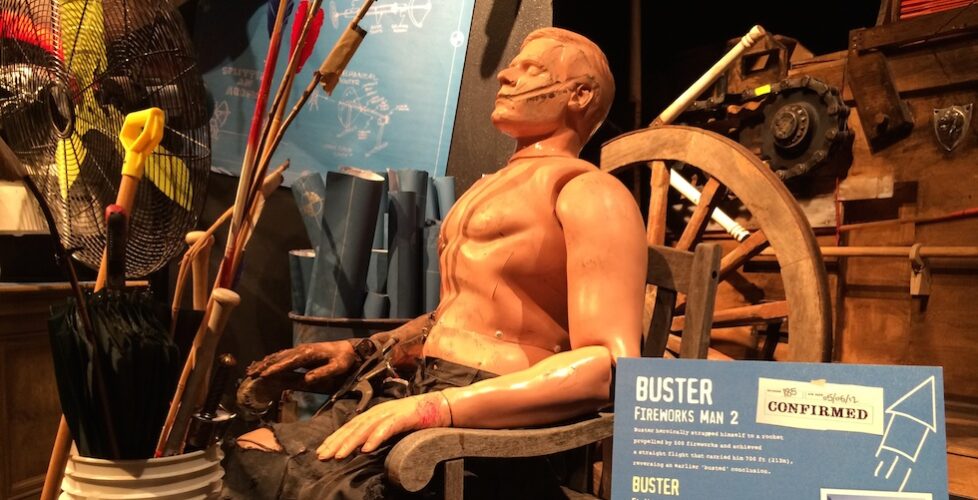 mythbusters explosive exhibit