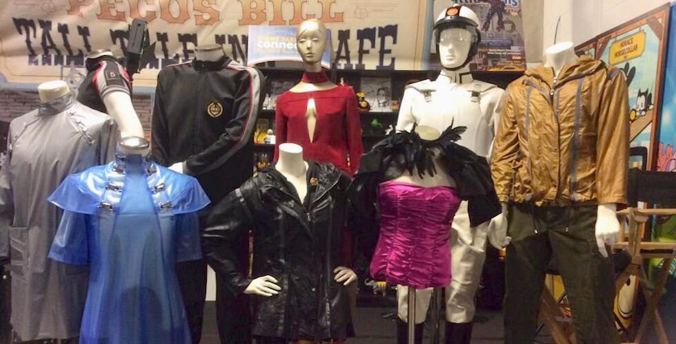 Hunger Games costumes at theme park connection