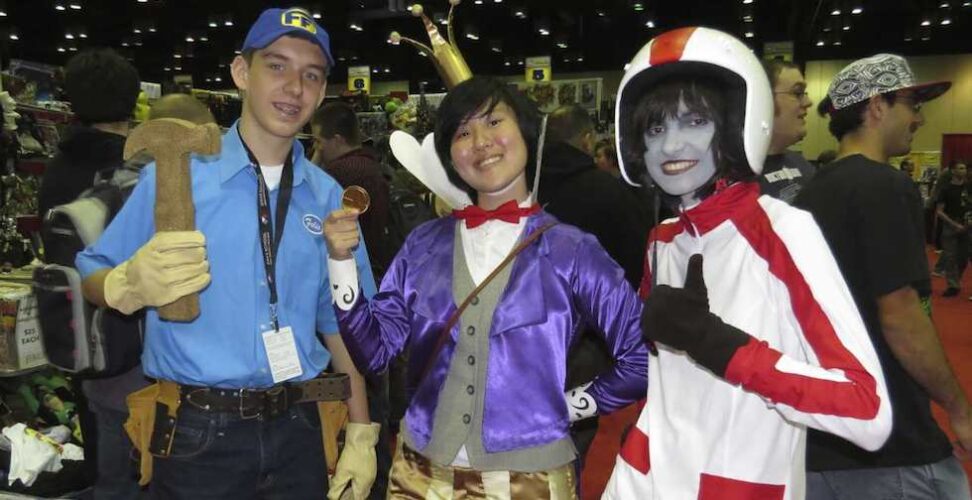 Megacon wreck-it ralph cosplayers