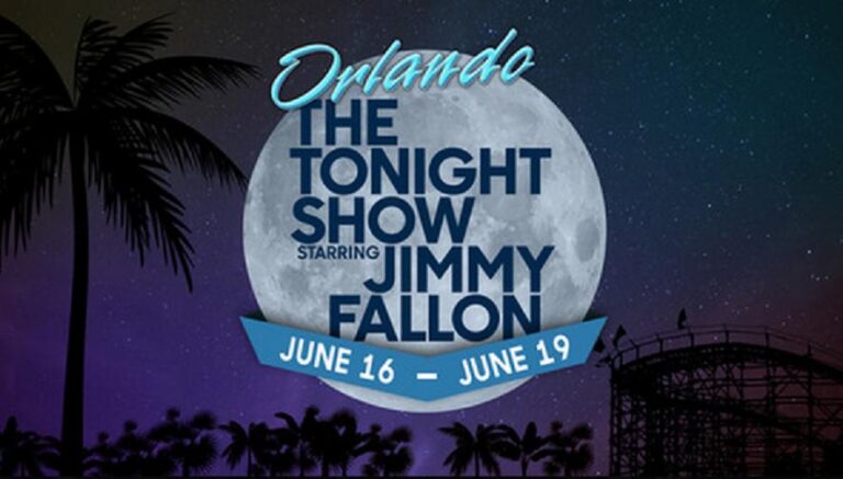 The Tonight Show Starring Jimmy Fallon to tape a week of episodes at Universal Orlando