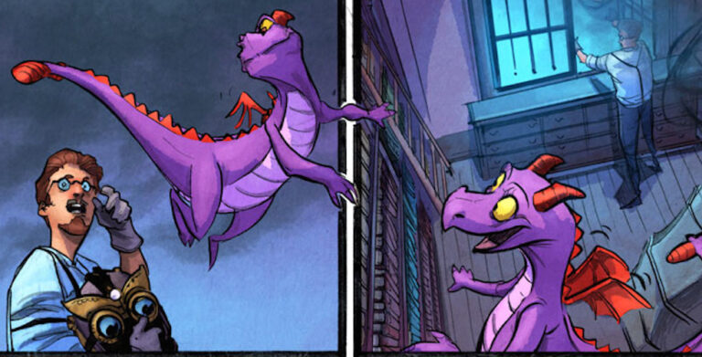 A closer look at the new Figment comic book – New artwork and details