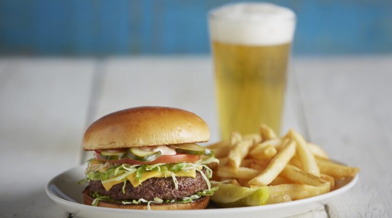 Margaritaville celebrating National Hamburger Month with three limited-time burgers