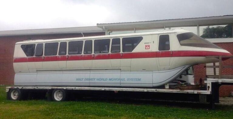 Own your own full size Walt Disney World monorail cab – for sale through Theme Park Connection
