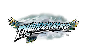 thunderbird roller coaster logo