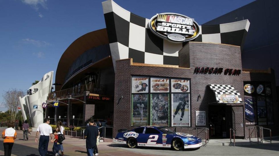 nascar sports grille