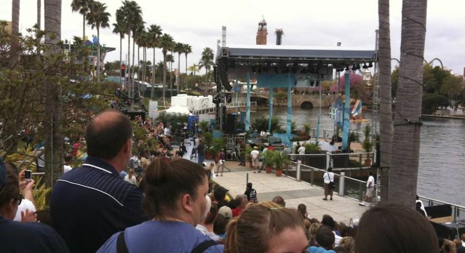 universal citywalk stage