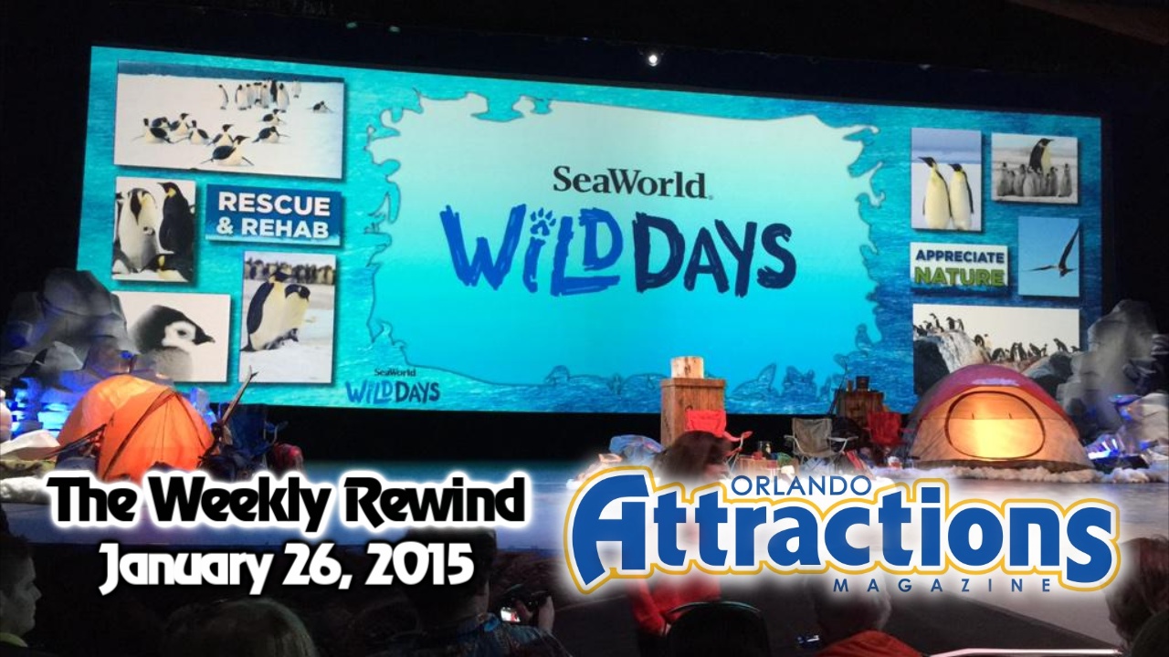 The Weekly Rewind @Attractions – Wild Days at SeaWorld, Madame Tussauds figures – Jan. 26, 2015