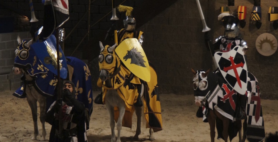 horses and knights at medivel times