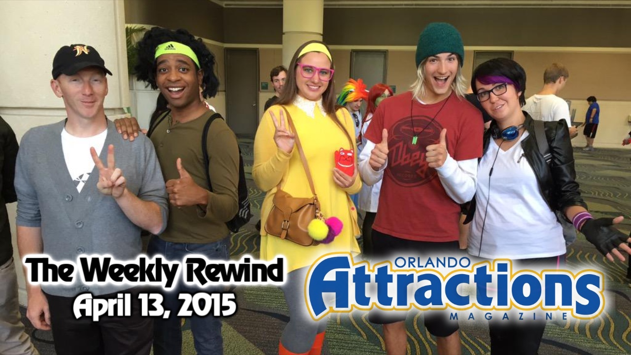 The Weekly Rewind @Attractions – MegaCon, Cruise Line meetup – Apr. 13, 2015