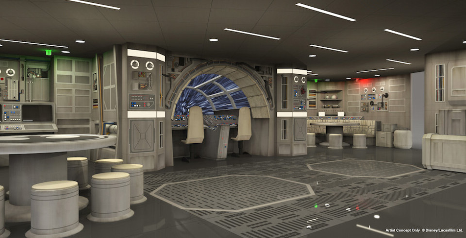 Star Wars: Millennium Falcon room