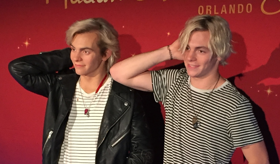 Ross Lynch helps unveil his new Madame Tussauds figure in Orlando