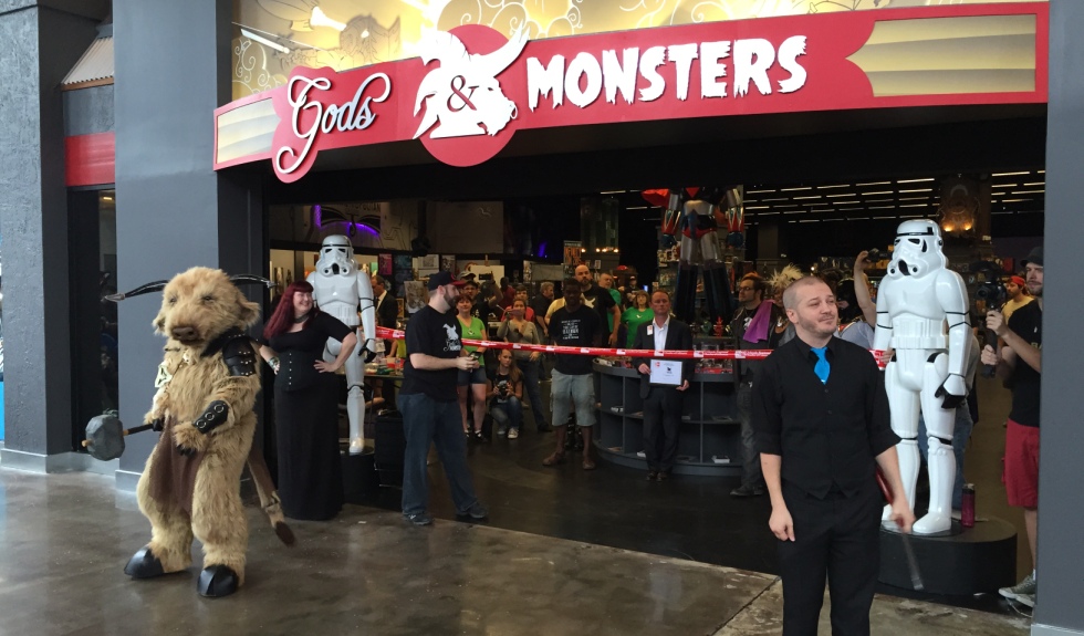 Gods & Monsters comic book shop now open at Artegon Marketplace