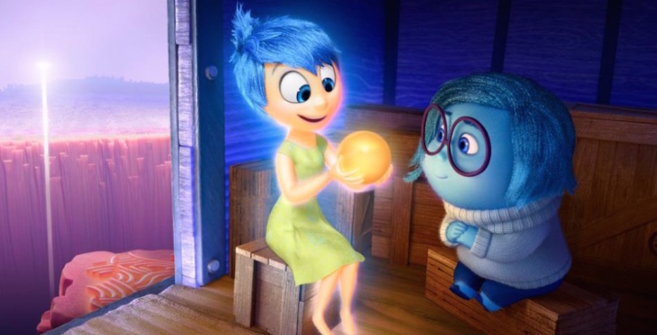 Inside Out joy and sadness