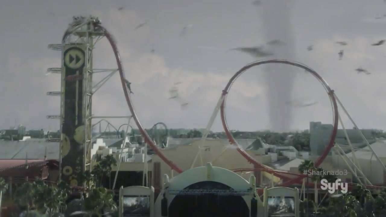 New Sharknado 3 videos showcase tons of Universal Orlando scenes